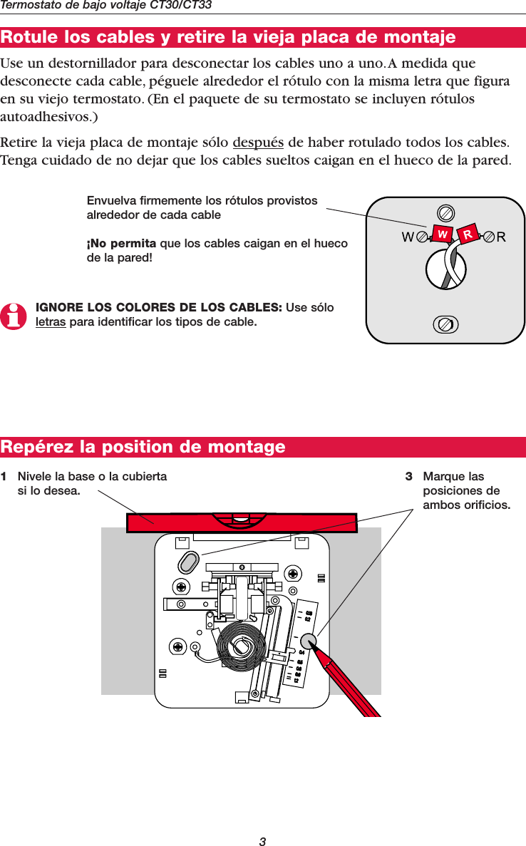 Page 11 of 11 - Honeywell Honeywell-Ct30-Owners-Manual- 69-1808ES - CT30/CT33 Low Voltage Thermostat Owner's Manual  Honeywell-ct30-owners-manual