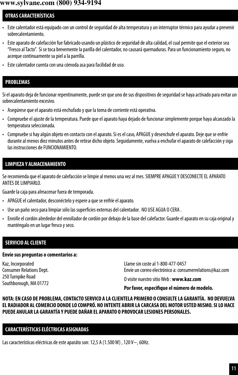 Page 11 of 12 - Honeywell Honeywell-Energy-Smart-Hz-8000-Users-Manual-  Honeywell-energy-smart-hz-8000-users-manual