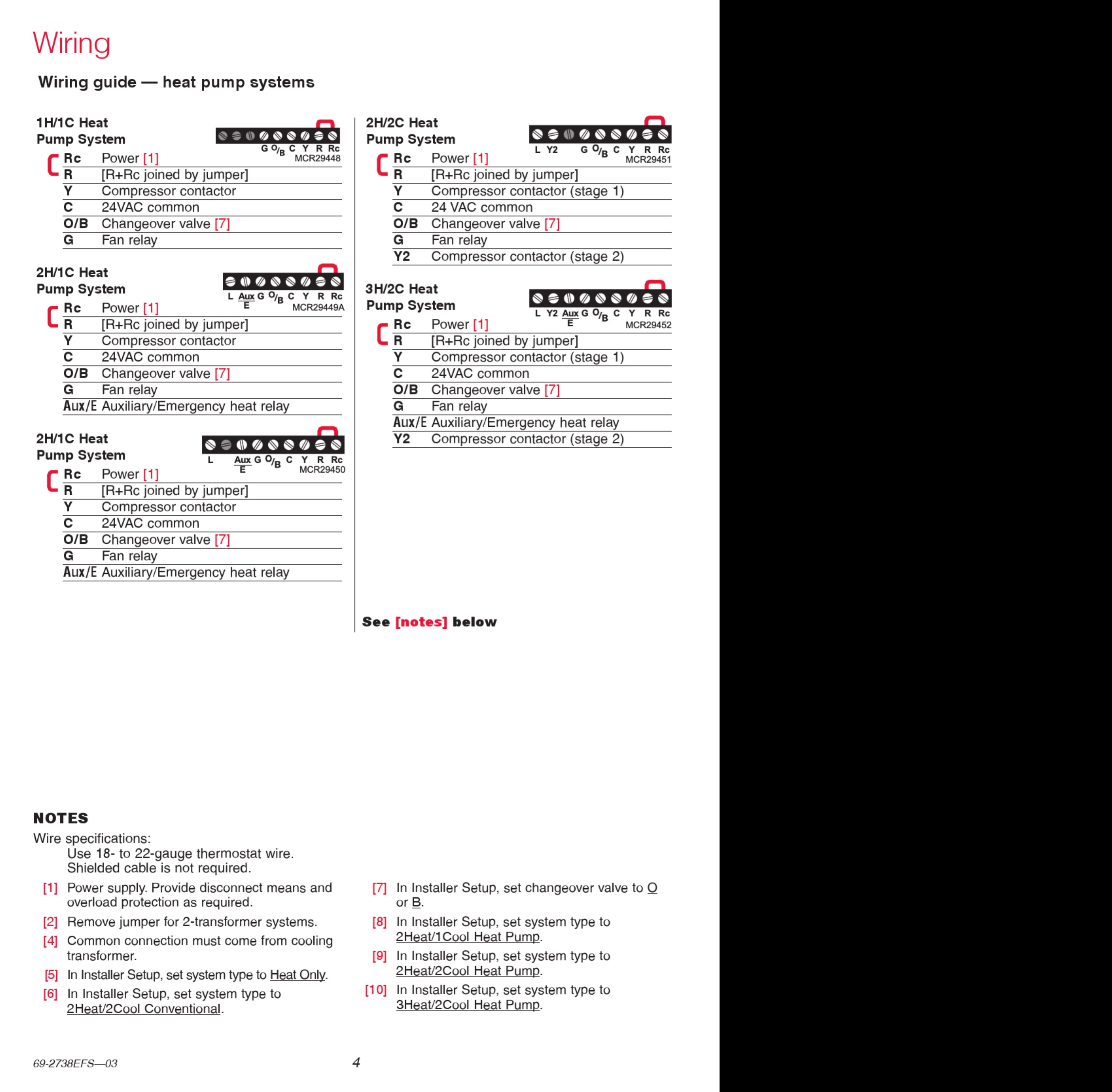 Honeywell Focuspro Th6000 Series Installation Manual 1002892 User