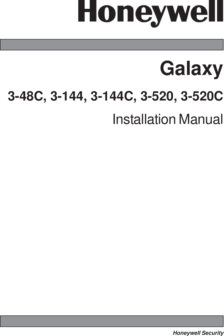 honeywell galaxy g3 programming manual