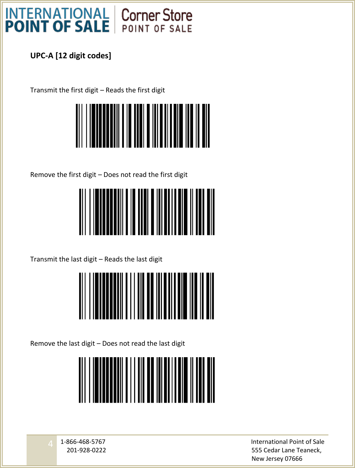 Honeywell Barcode Reader 1900 Ez Users Manual