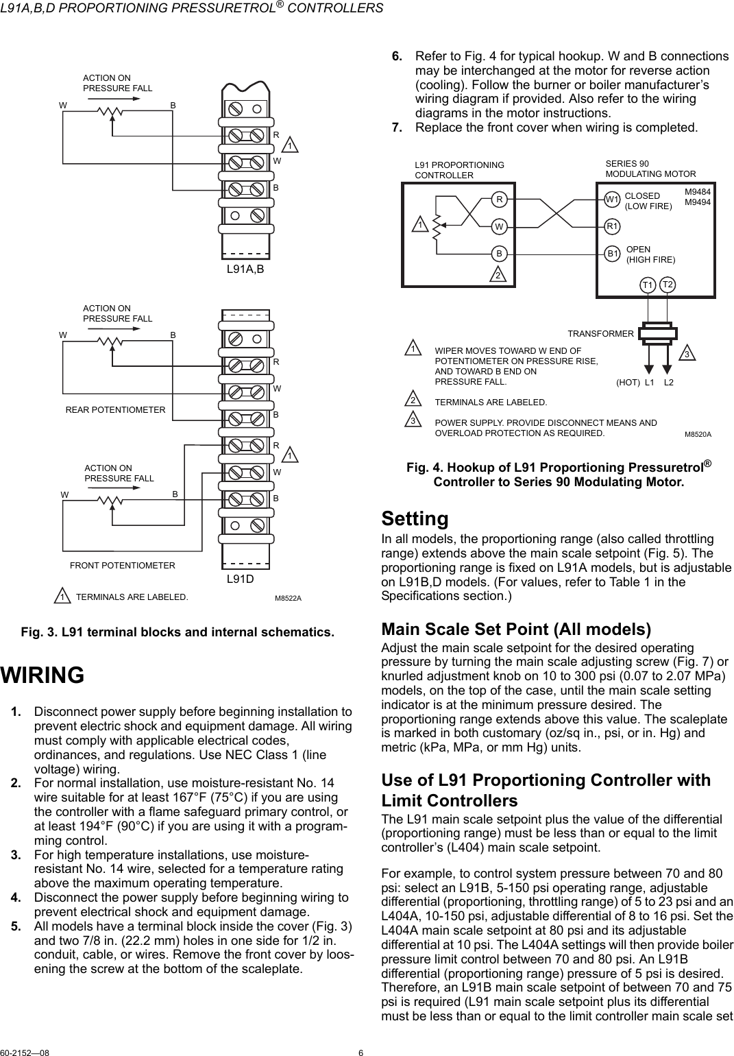 Page 6 of 12 - Honeywell Honeywell-Honeywell-Boiler-L91B-Users-Manual- 60-2152_B  Honeywell-honeywell-boiler-l91b-users-manual