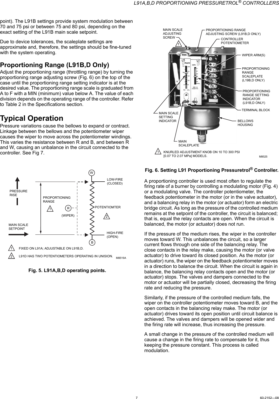 Page 7 of 12 - Honeywell Honeywell-Honeywell-Boiler-L91B-Users-Manual- 60-2152_B  Honeywell-honeywell-boiler-l91b-users-manual