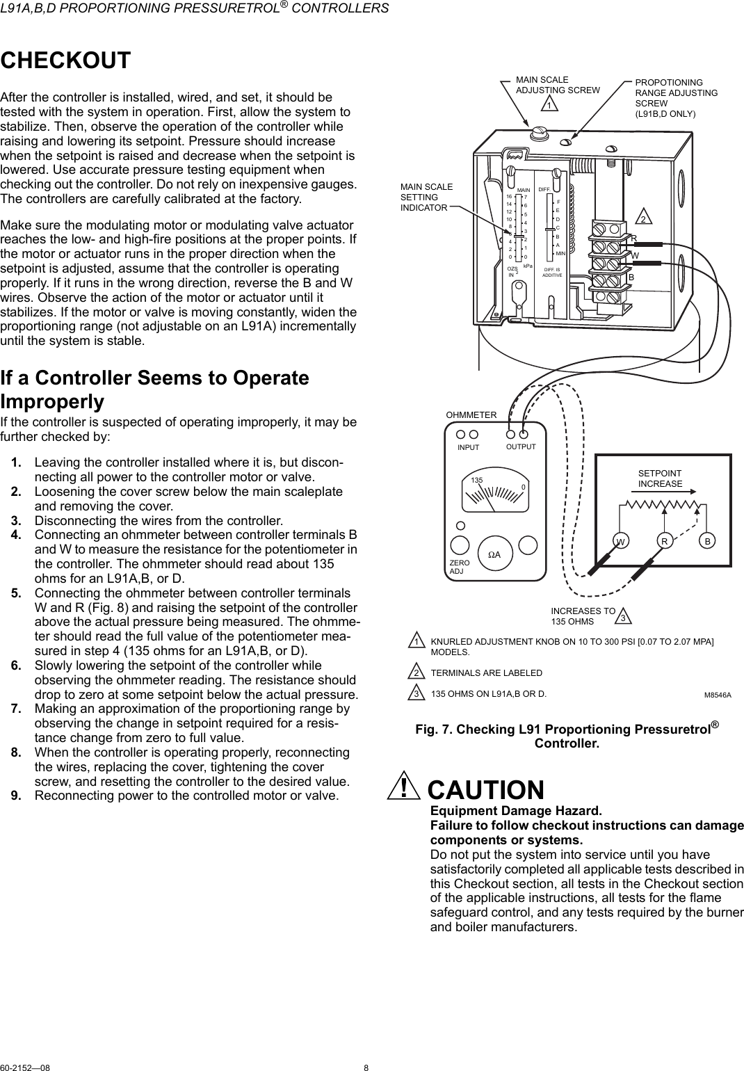 Page 8 of 12 - Honeywell Honeywell-Honeywell-Boiler-L91B-Users-Manual- 60-2152_B  Honeywell-honeywell-boiler-l91b-users-manual