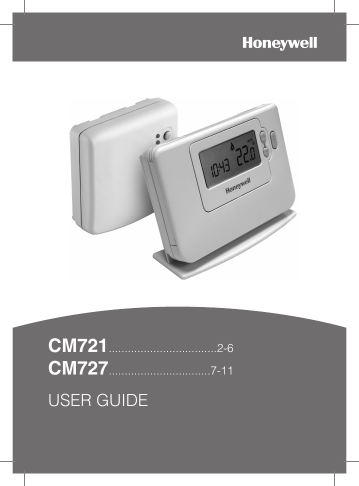 Honeywell Thermostat Cm721 Users Manual