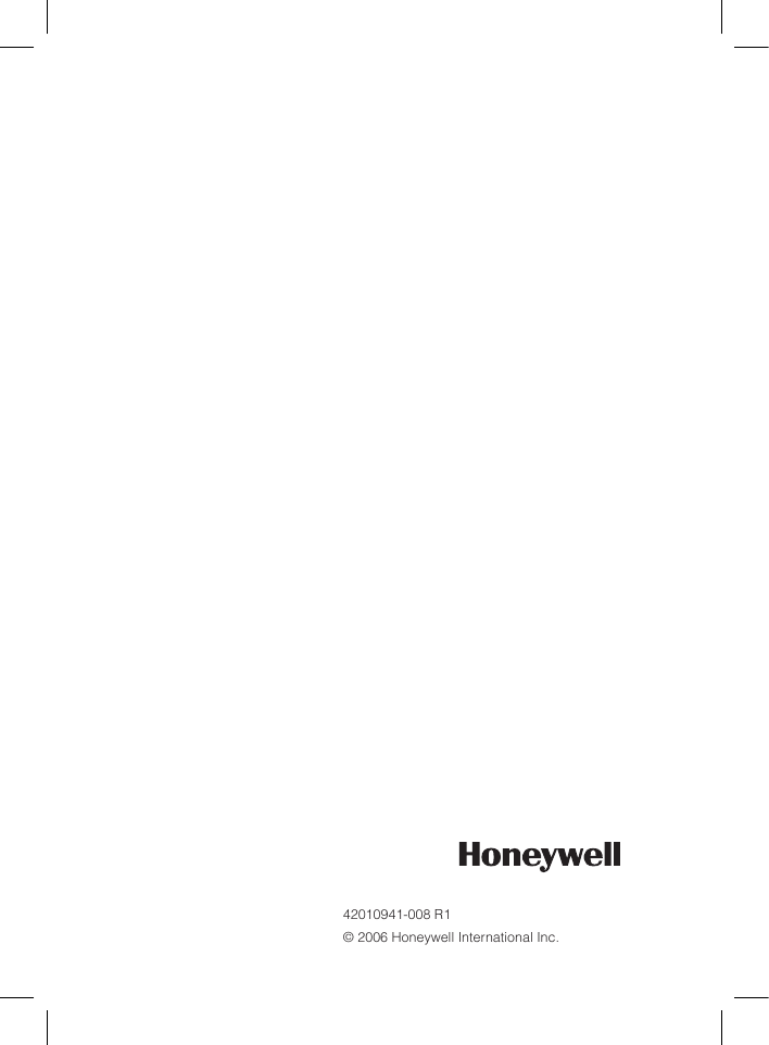 Page 8 of 8 - Honeywell Honeywell-Honeywell-Thermostat-Cmr707A1049-Users-Manual-  Honeywell-honeywell-thermostat-cmr707a1049-users-manual