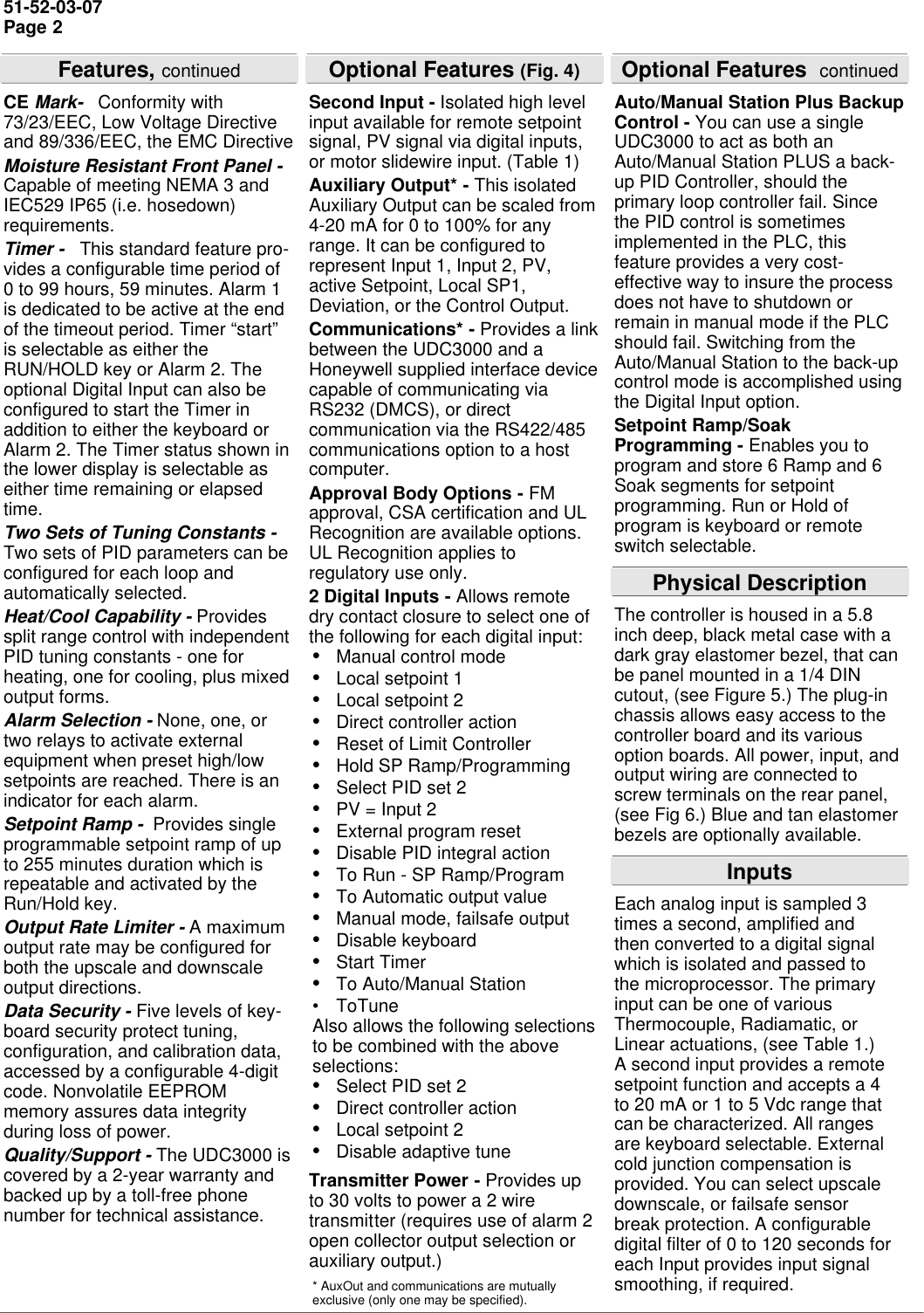 Page 2 of 12 - Honeywell Honeywell-Honeywell-Universal-Remote-Dc300K-E-Users-Manual-  Honeywell-honeywell-universal-remote-dc300k-e-users-manual