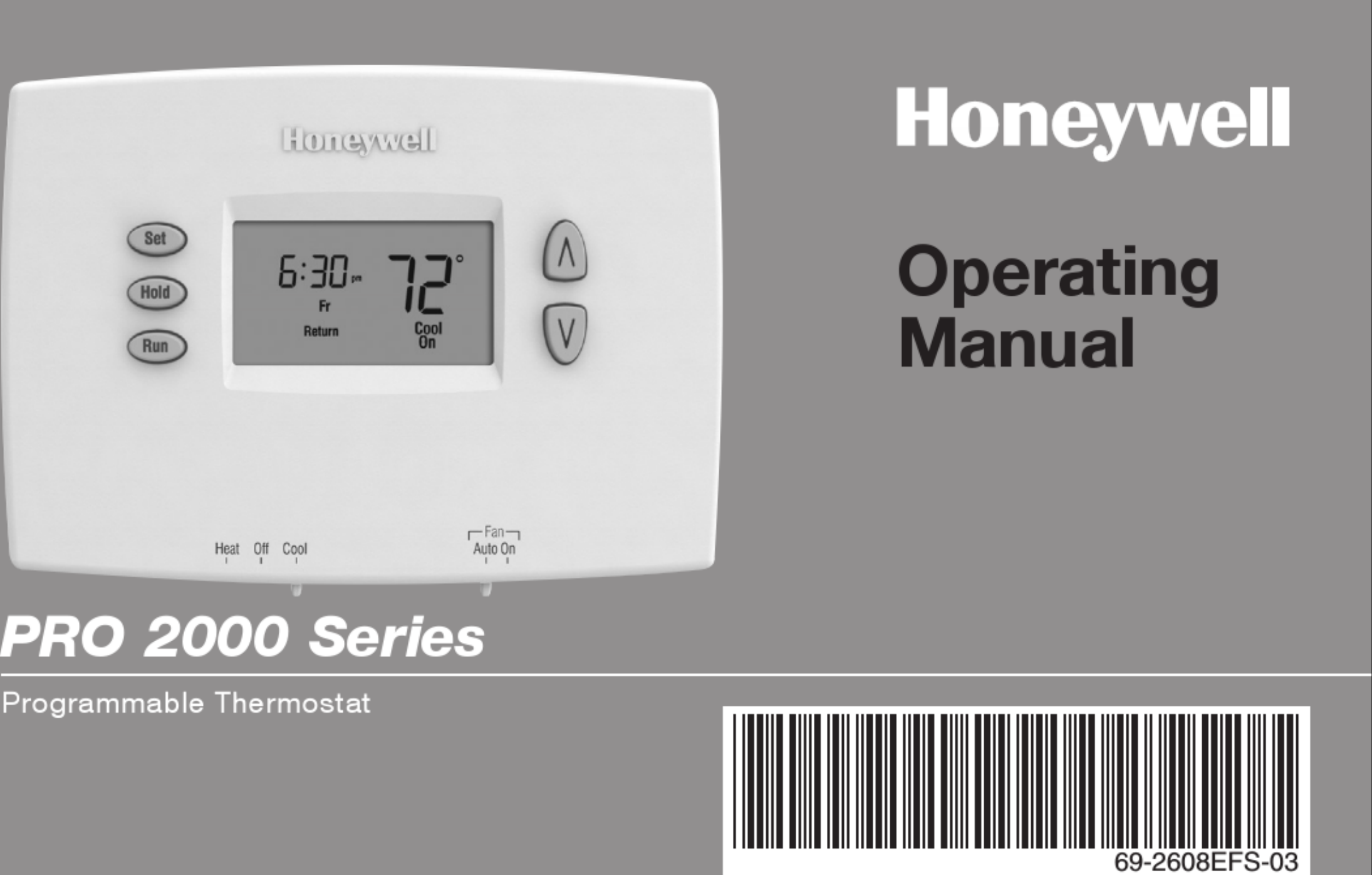 Honeywell thermostat инструкция