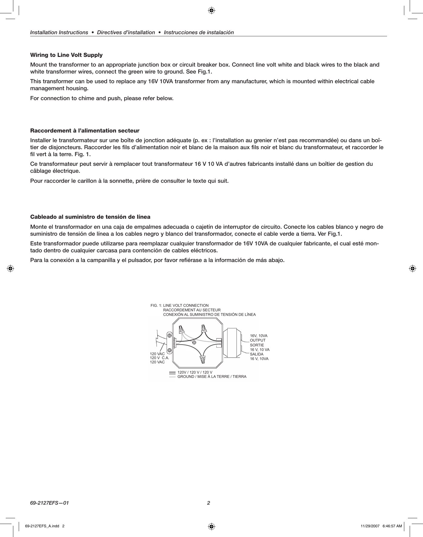 Page 2 of 4 - Honeywell Honeywell-Rcw110-Installation-Information- 69-2127EFS-01 - RCW110KB Honeywell-rcw110-installation-information