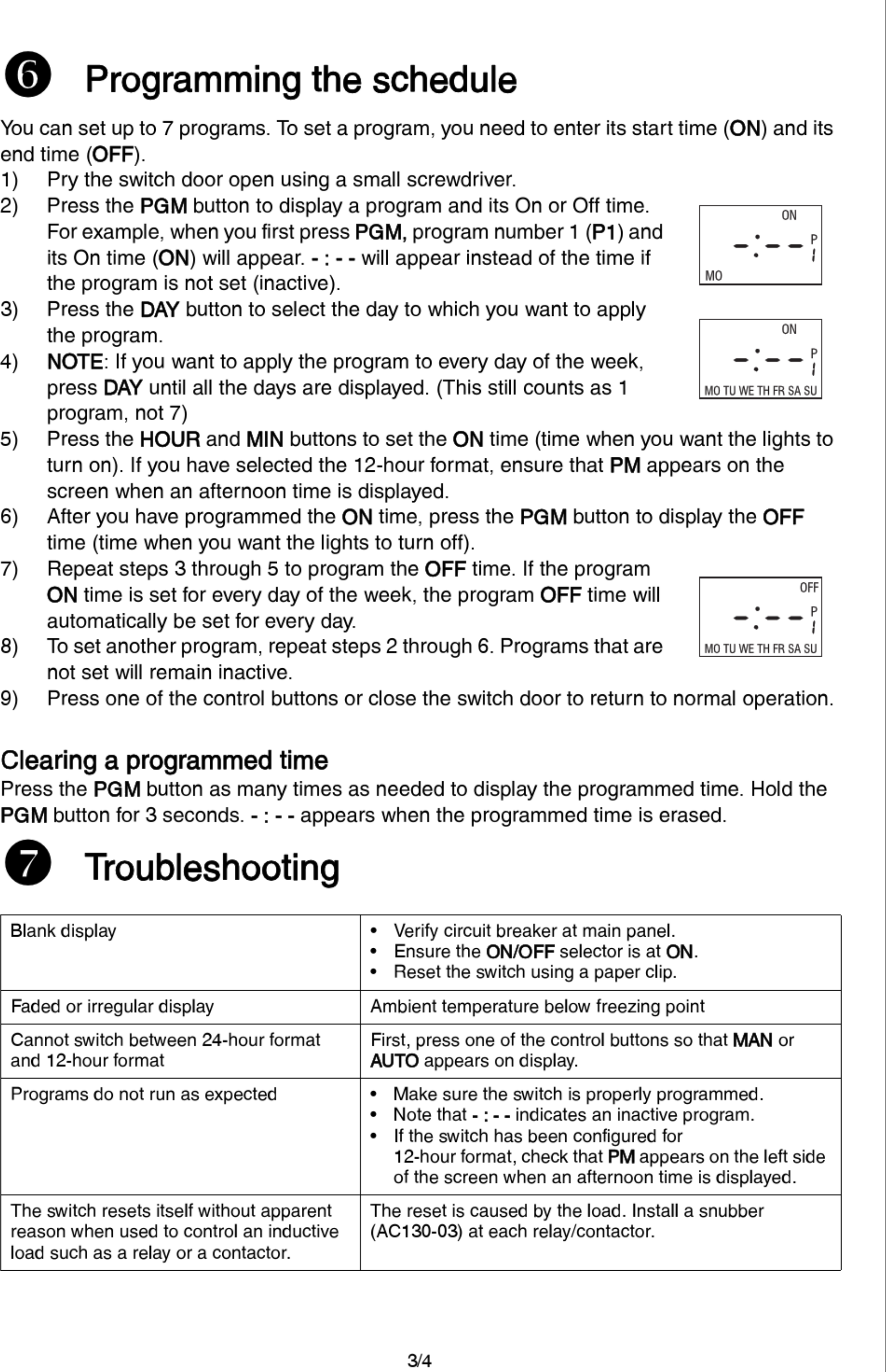 Page 3 of 12 - Honeywell Honeywell-Rpls730B-Installation-And-User-Manual-1003270 User Manual