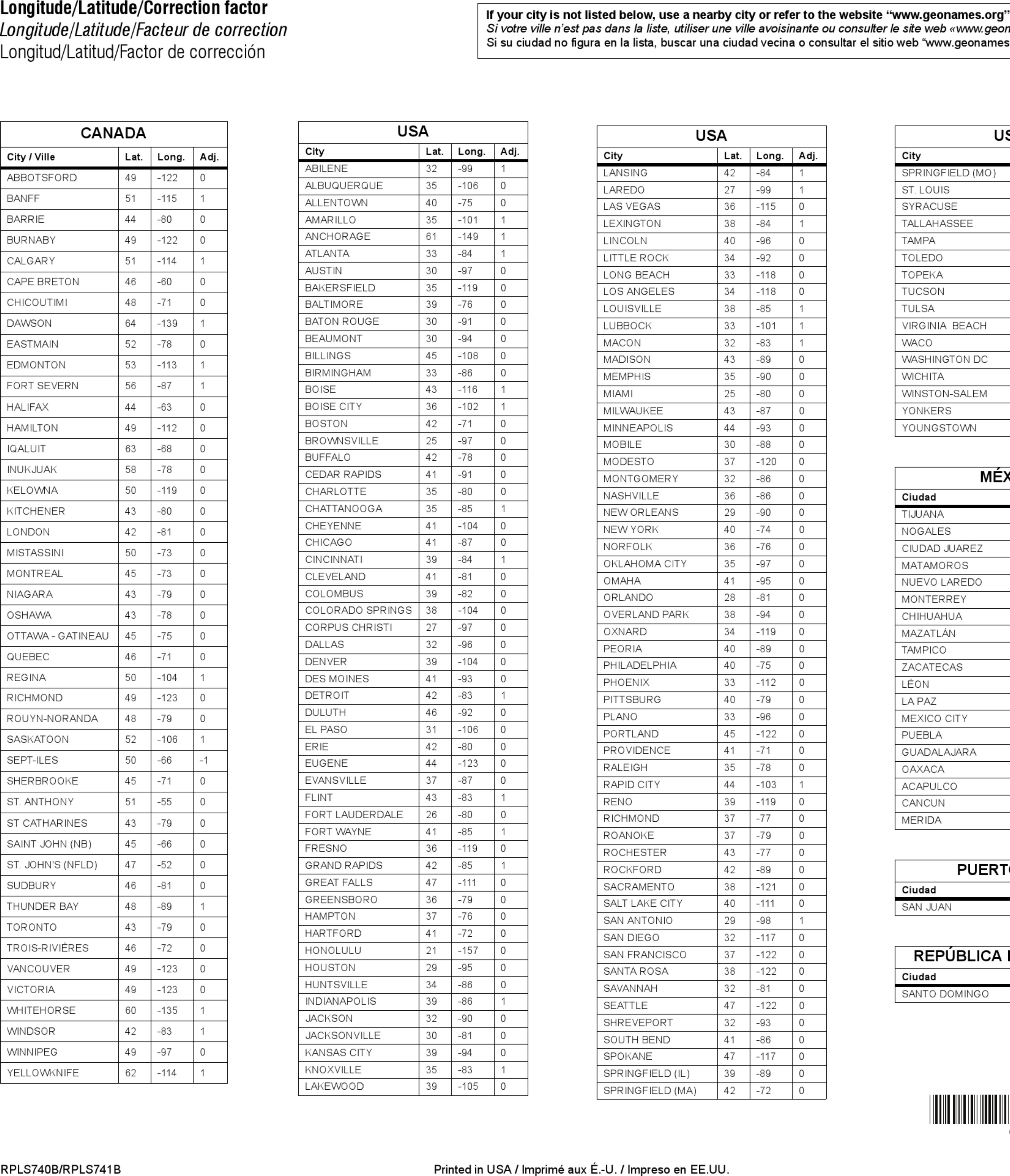 Page 8 of 8 - Honeywell Honeywell-Rpls740B-User-Manual-1003154 User Manual