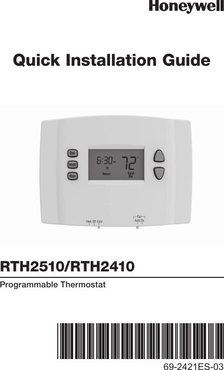 Honeywell Thermostat Troubleshooting Rth6360