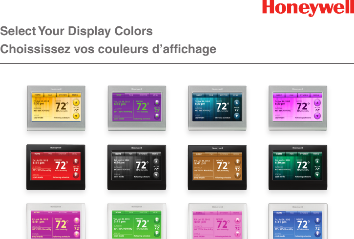 Page 1 of 4 - Honeywell Honeywell-Rth9590Wf-Users-Manual- 69-2808EF-03 - Wi-Fi Smart Thermostat  Honeywell-rth9590wf-users-manual