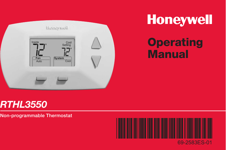 Honeywell Rthl3550 Operating Manual 69 2583ES 01