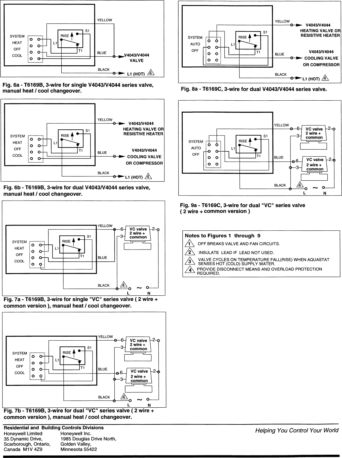 Page 4 of 4 - Honeywell Honeywell-T6169-Users-Manual-  Honeywell-t6169-users-manual