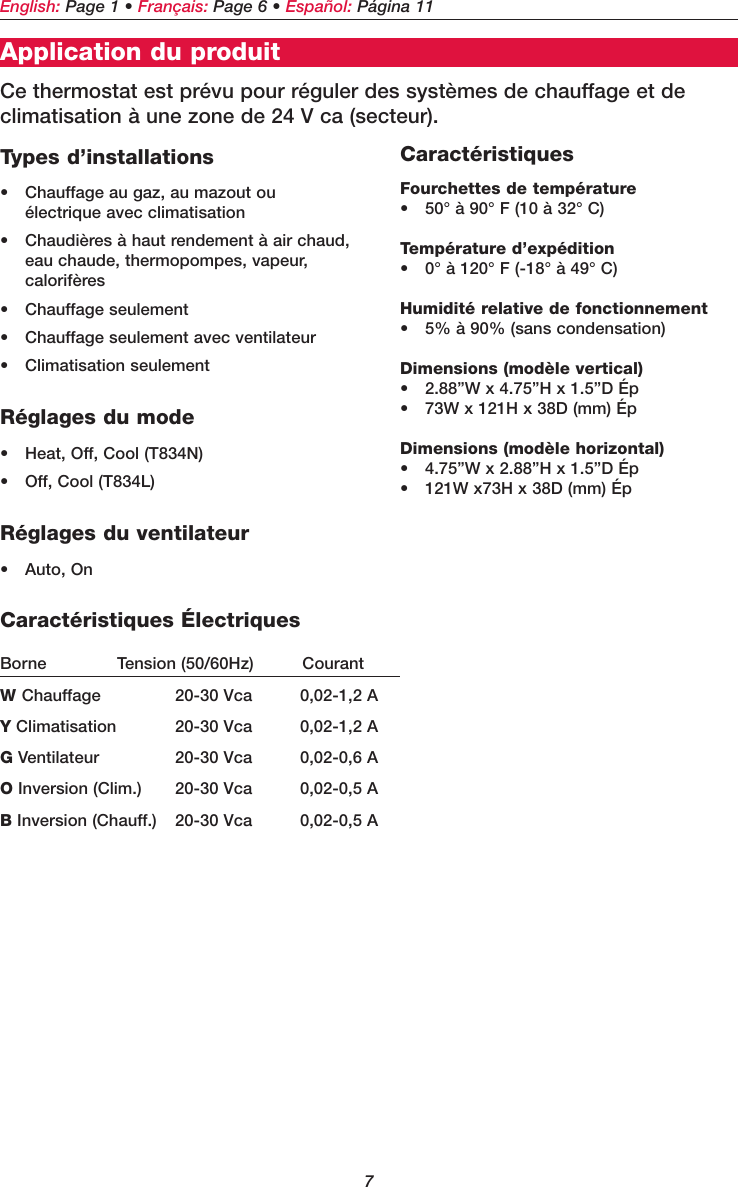 Page 7 of 12 - Honeywell Honeywell-T8034-Owners-Manual-  Honeywell-t8034-owners-manual