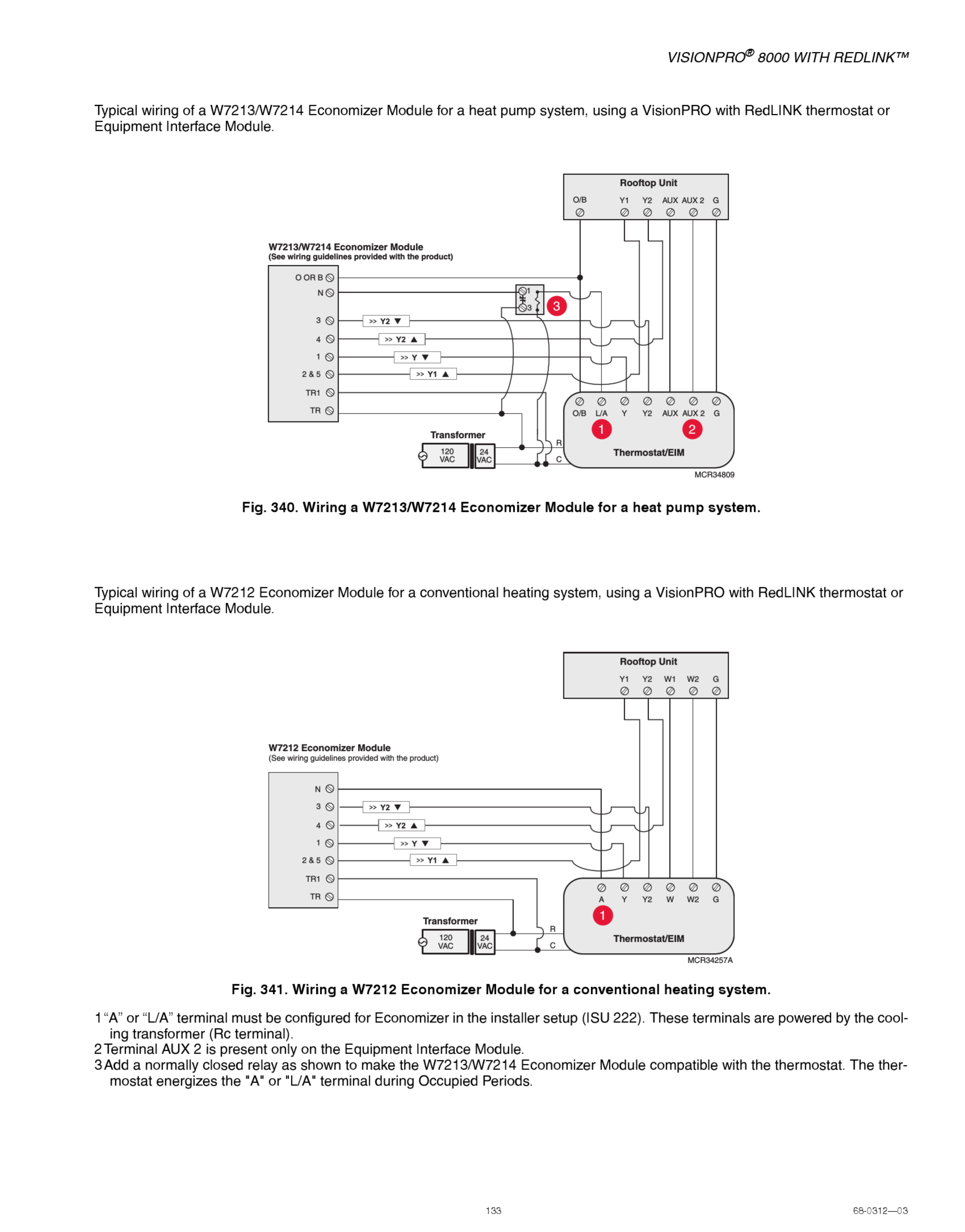 Honeywell Th8320R1003 Installation Manual 1002646