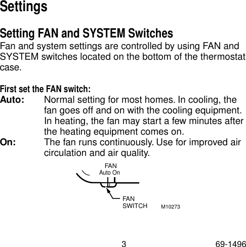Page 3 of 12 - Honeywell Honeywell-Trol-A-Temp-69-1496-Users-Manual- 69-1193  Honeywell-trol-a-temp-69-1496-users-manual