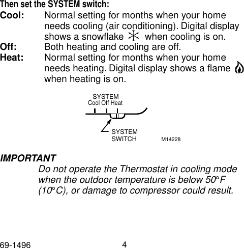 Page 4 of 12 - Honeywell Honeywell-Trol-A-Temp-69-1496-Users-Manual- 69-1193  Honeywell-trol-a-temp-69-1496-users-manual