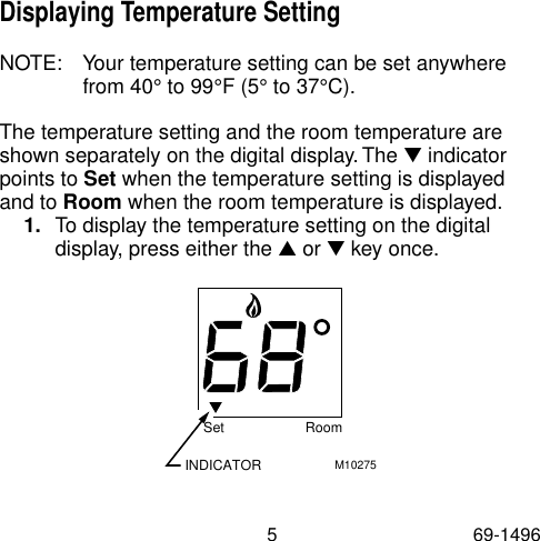 Page 5 of 12 - Honeywell Honeywell-Trol-A-Temp-69-1496-Users-Manual- 69-1193  Honeywell-trol-a-temp-69-1496-users-manual