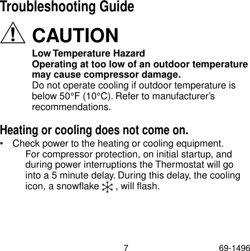 Page 7 of 12 - Honeywell Honeywell-Trol-A-Temp-69-1496-Users-Manual- 69-1193  Honeywell-trol-a-temp-69-1496-users-manual