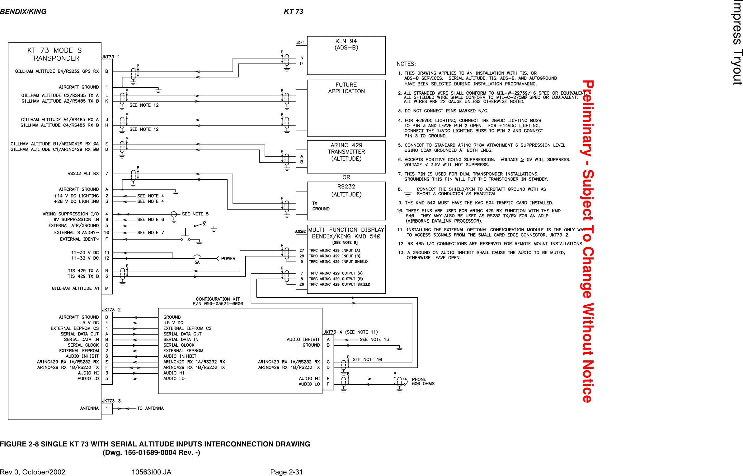 Page 47 of Honeywell KT73 Mode S Transponder, KT73 User Manual 73im