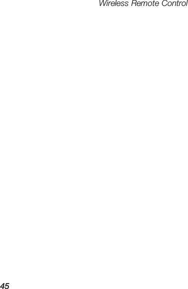 Wireless Remote Control45