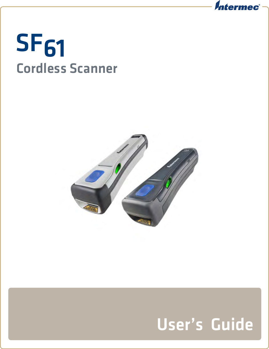 SF61Cordless ScannerUser’s  Guide