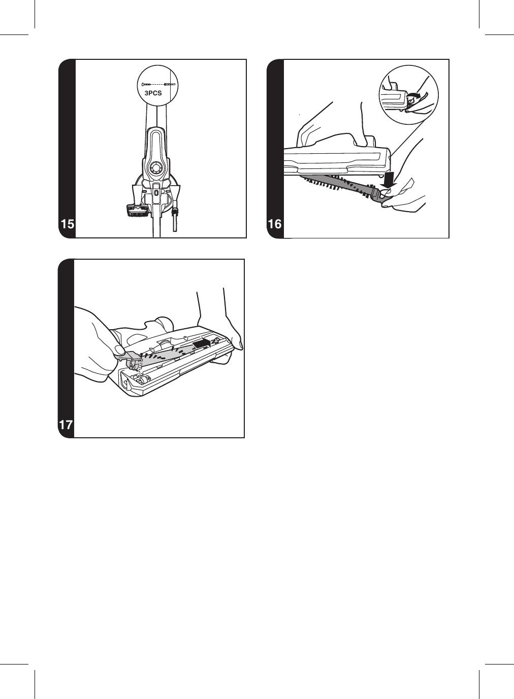 Page 5 of 12 - Hoover Vacuum Cleaner Discovery 22v Lithium Cordless Stick DS22G Instruction Manual - Product Code 39400303 DS22