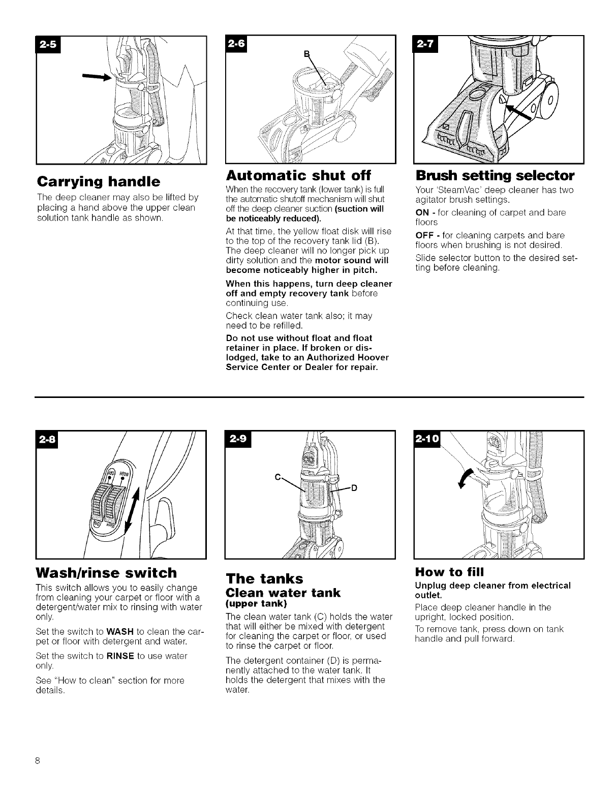 Hoover F7205 900 User Manual Manuals 