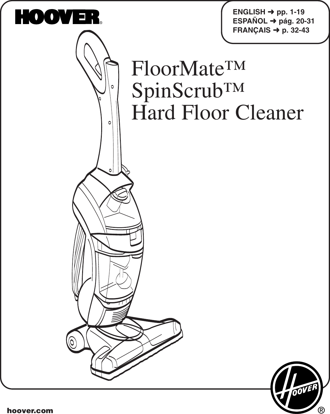 Floormate Spinscrub Aspirateur