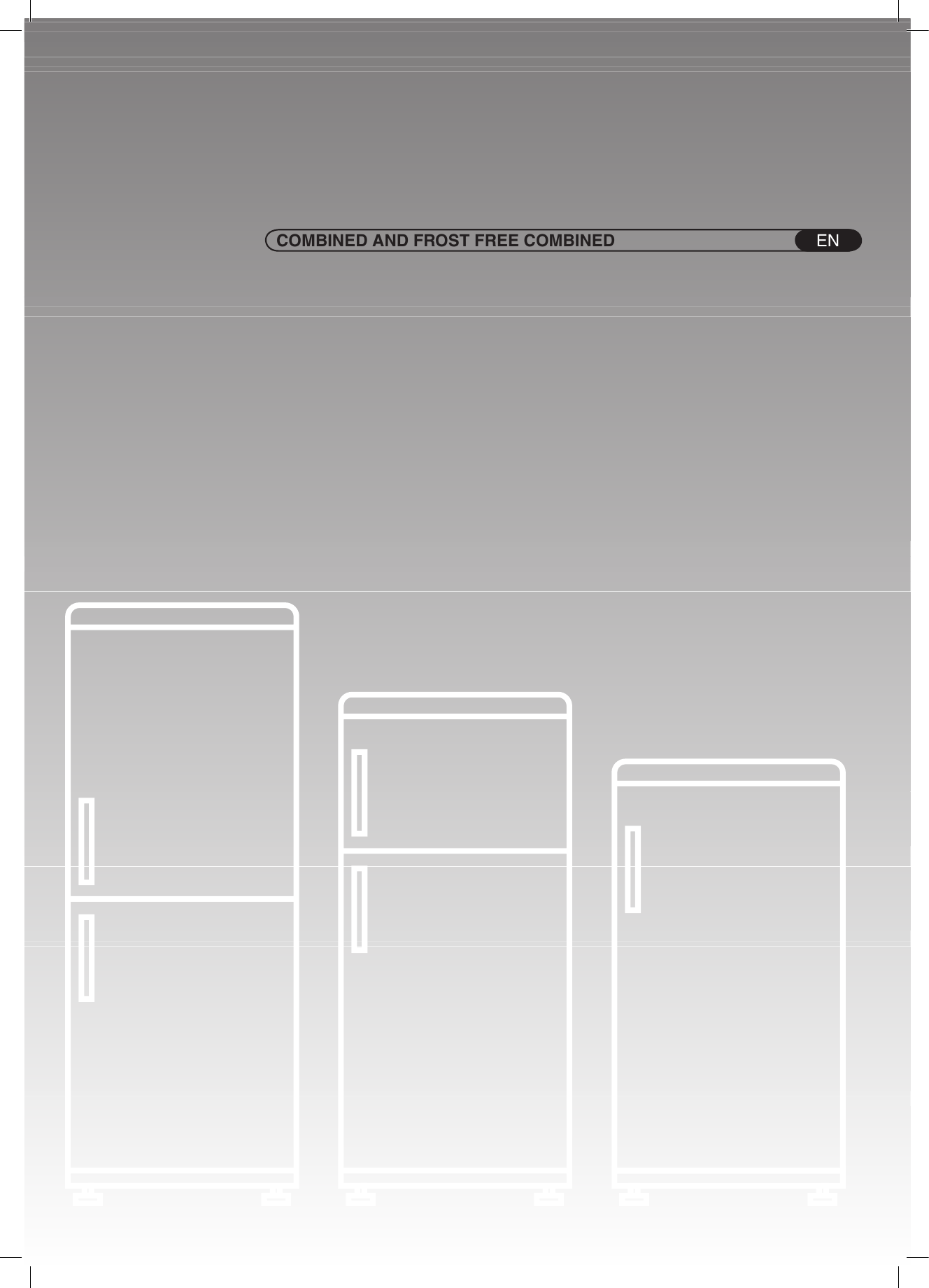 Hoover Fridge Freezer HCF5172BK Instruction Manual Product Code