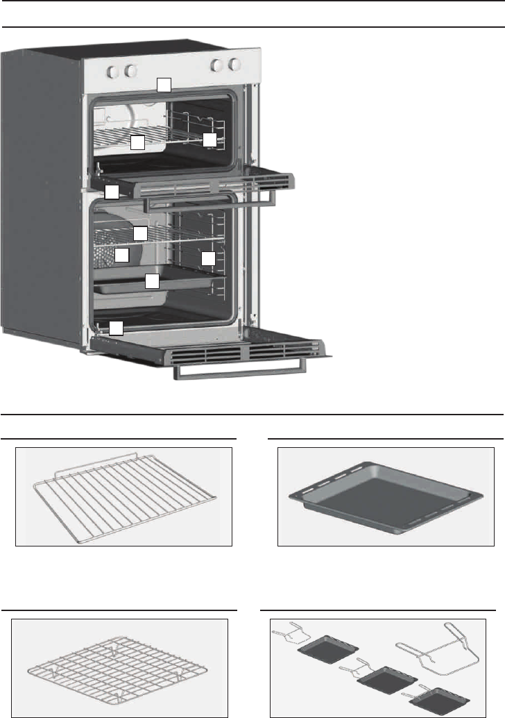 Hoover Double Oven HDO8468X Instruction Manual Product Code 33701861