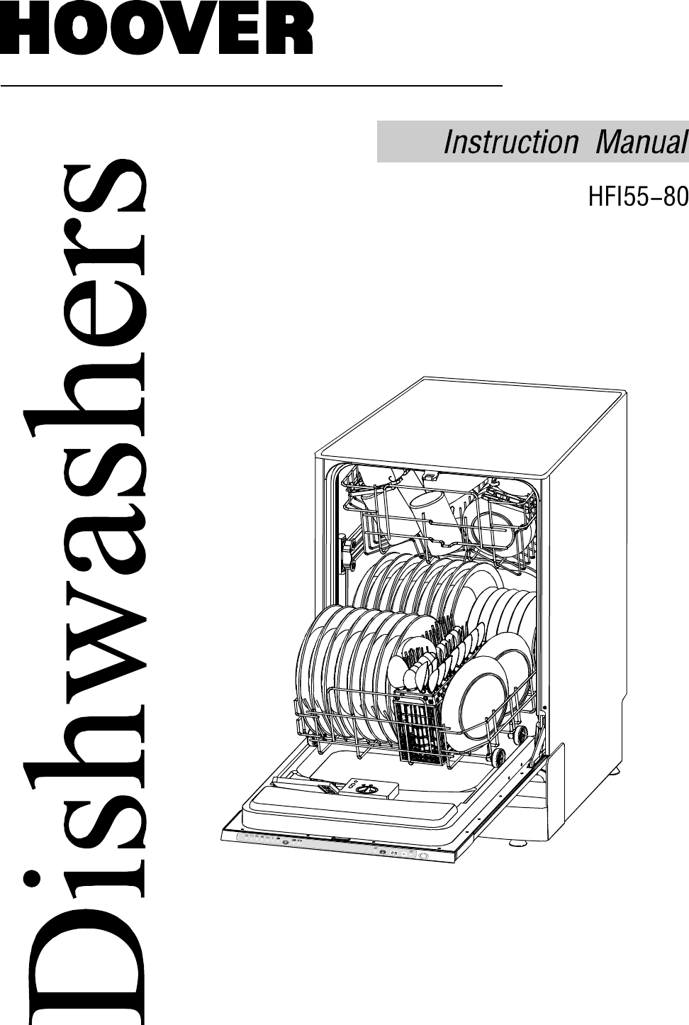 hoover slimline dishwasher