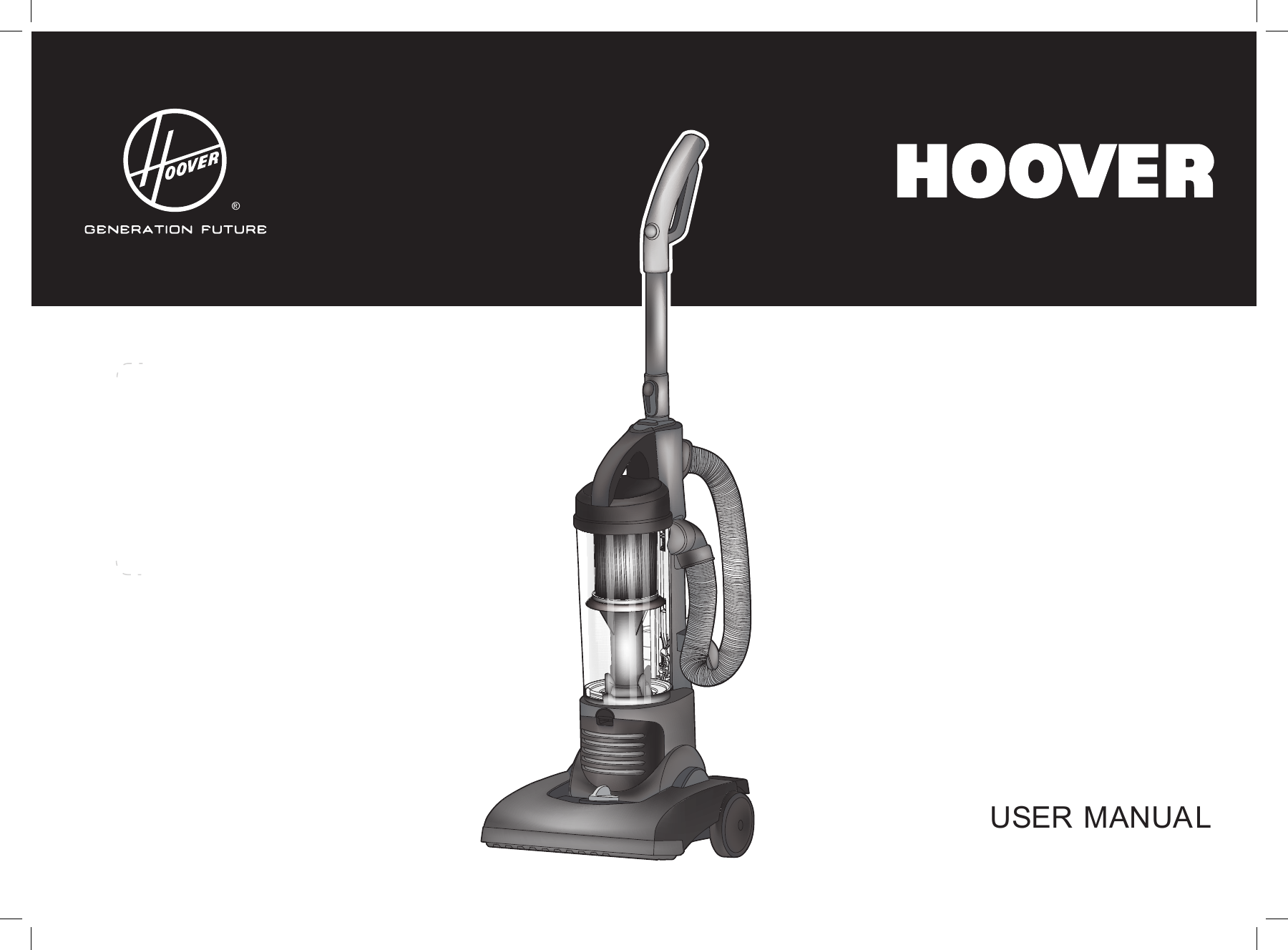 Hoover Hurricane Bagless Pets Upright 