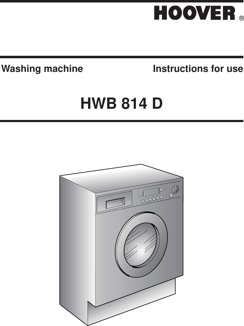 hoover hwb814d