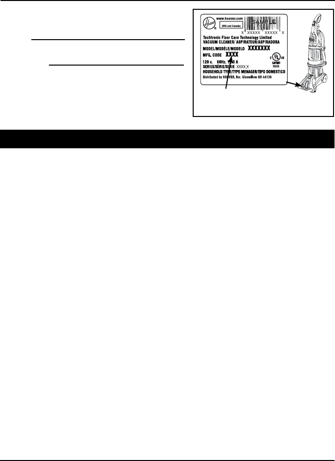 Hoover Fh50050 Owner S Manual