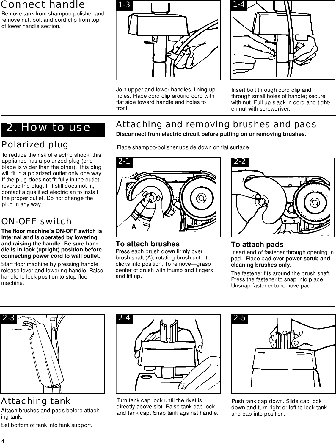 Page 4 of 10 - Hoover Hoover-Floormax-Supreme-Users-Manual-  Hoover-floormax-supreme-users-manual