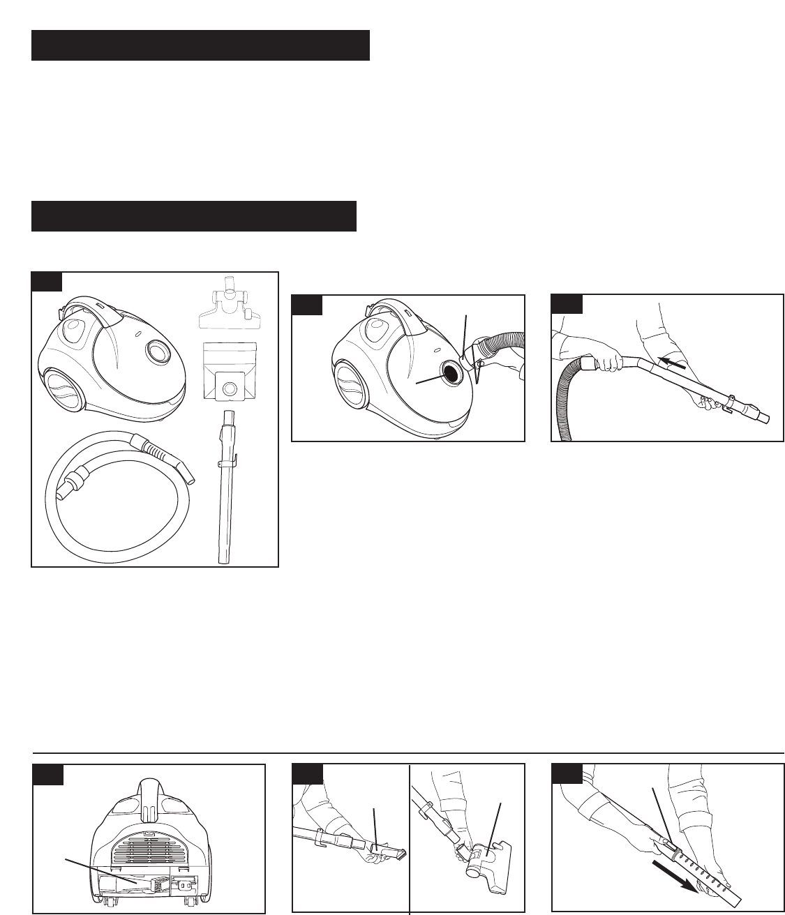 Hoover S1361 Owner S Manual Canister