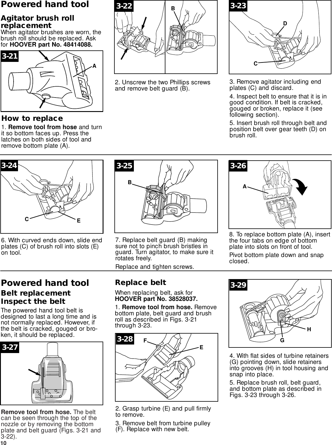 Page 10 of 12 - Hoover Hoover-Uh70060-Owner-S-Manual U5180900 Fusion