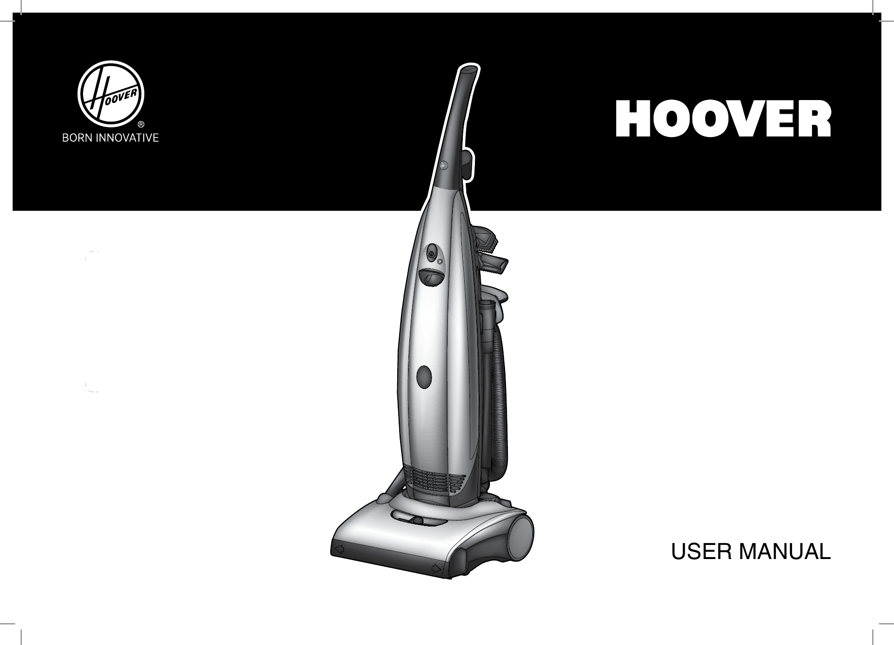 Hoover Enigma Bagged Upright Vacuum Cleaner PU31EN10 Instruction Manual