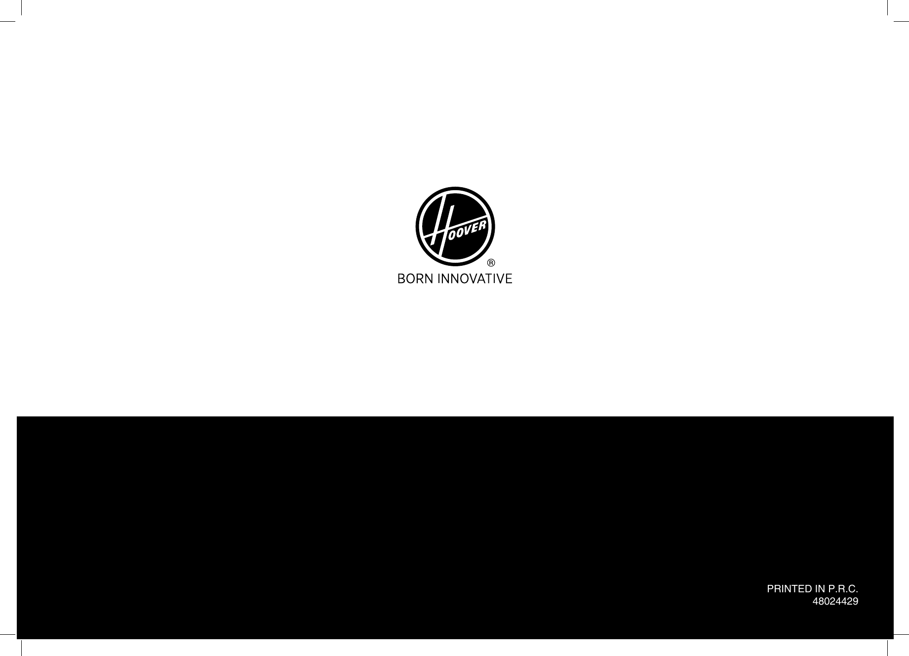 Page 9 of 9 - Hoover Enigma Bagged Upright Vacuum Cleaner PU31EN10 Instruction Manual - Product Code 39100507 PU31EN01-EN02