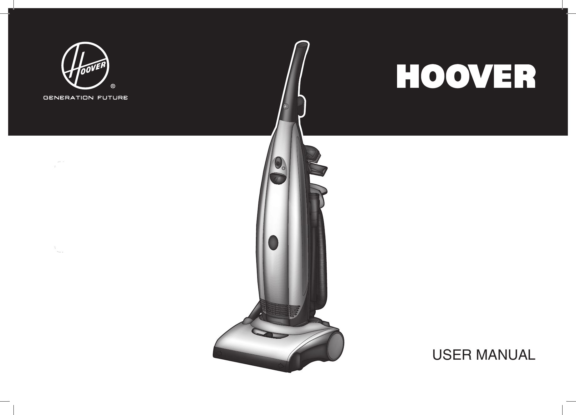 Page 1 of 10 - Hoover Enigma Bagged Pets Upright Vacuum Cleaner PU71EN01 Instruction Manual - Product Code 39100390 PU71 EN01 PU01