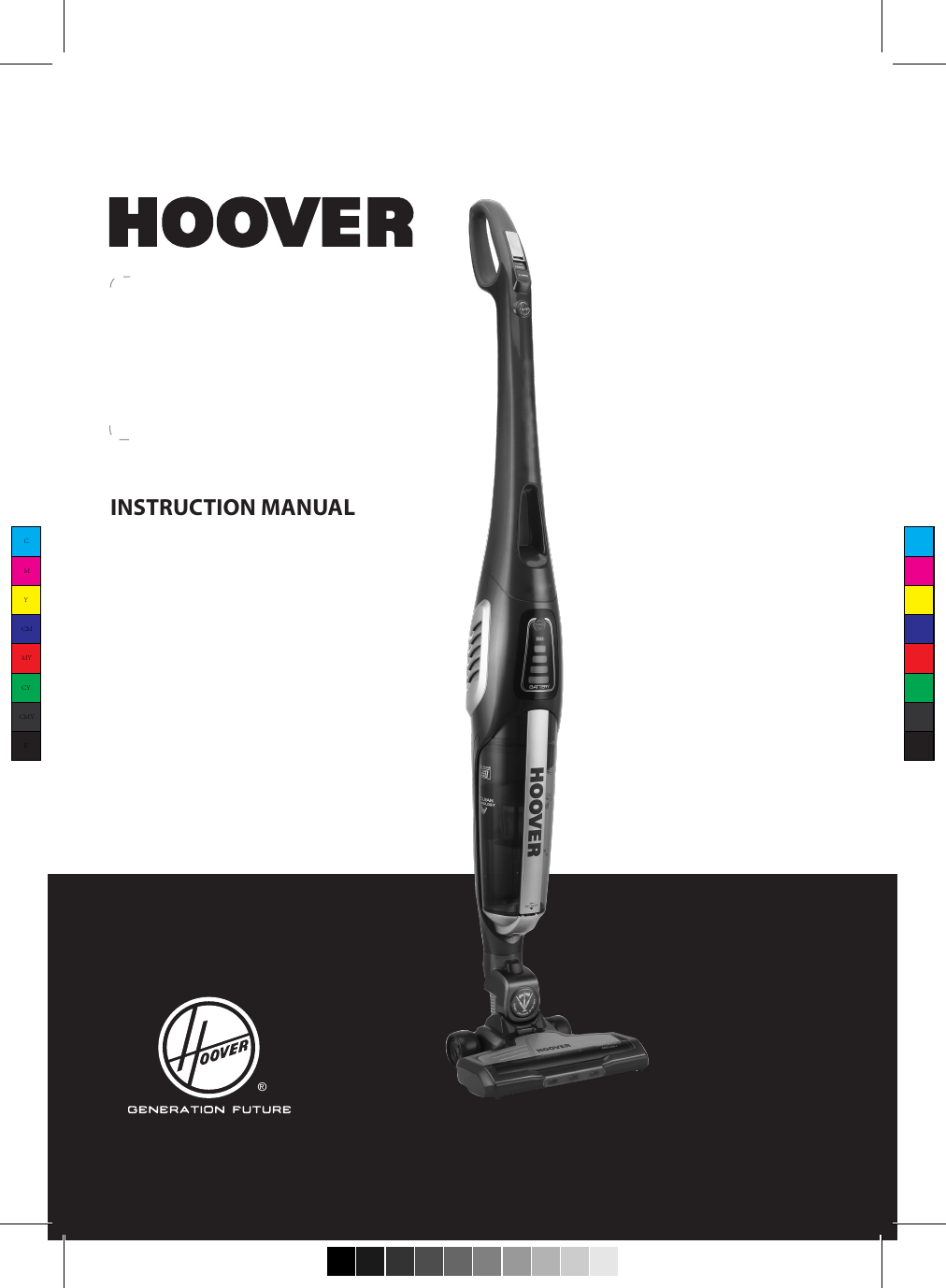 Hoover Athen Evo Cover Instruction Manual UNP252A 001 39400245