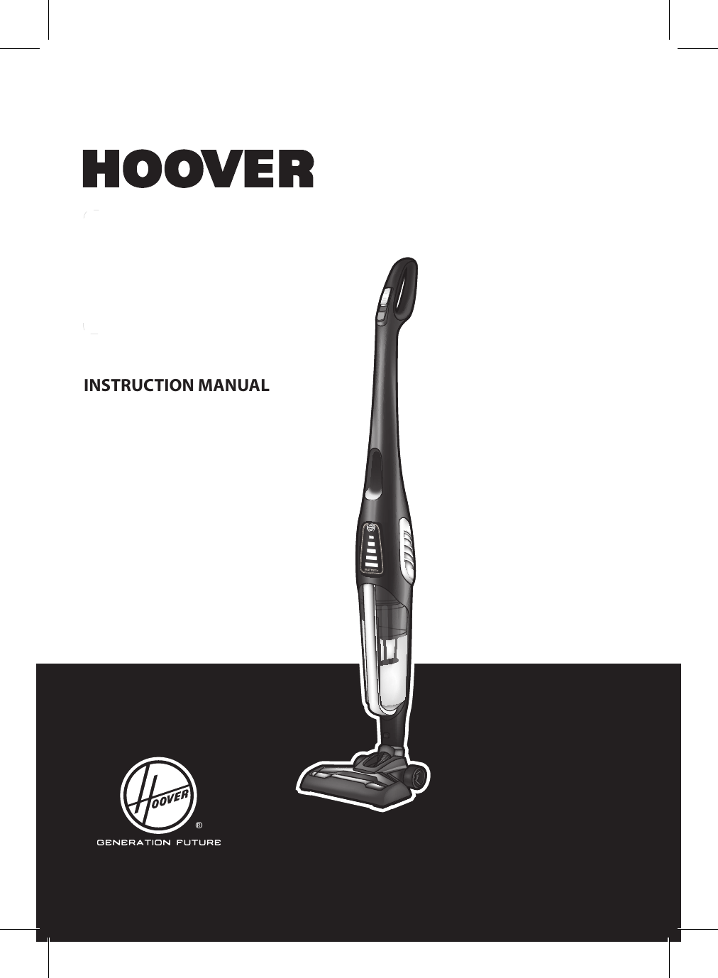 Hoover Unplugged Cordless Rechargeable Vacuum Cleaner UNP264P