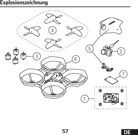 57 DE3542Explosionszeichnung167