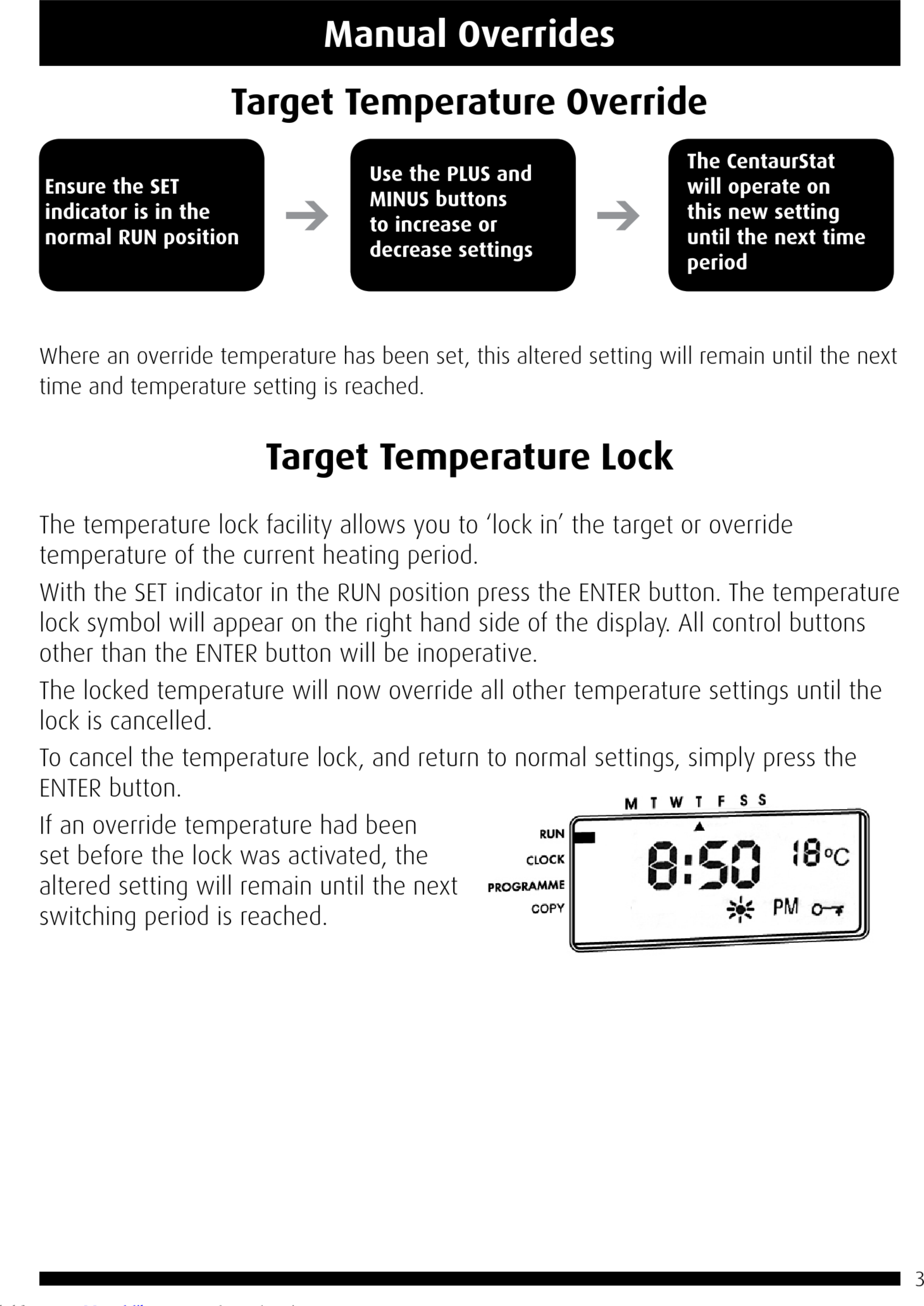 Page 3 of 8 - Horstmann Horstmann-Centaurstat-7-User-Operating-Instructions-Manual-1002991 User Manual