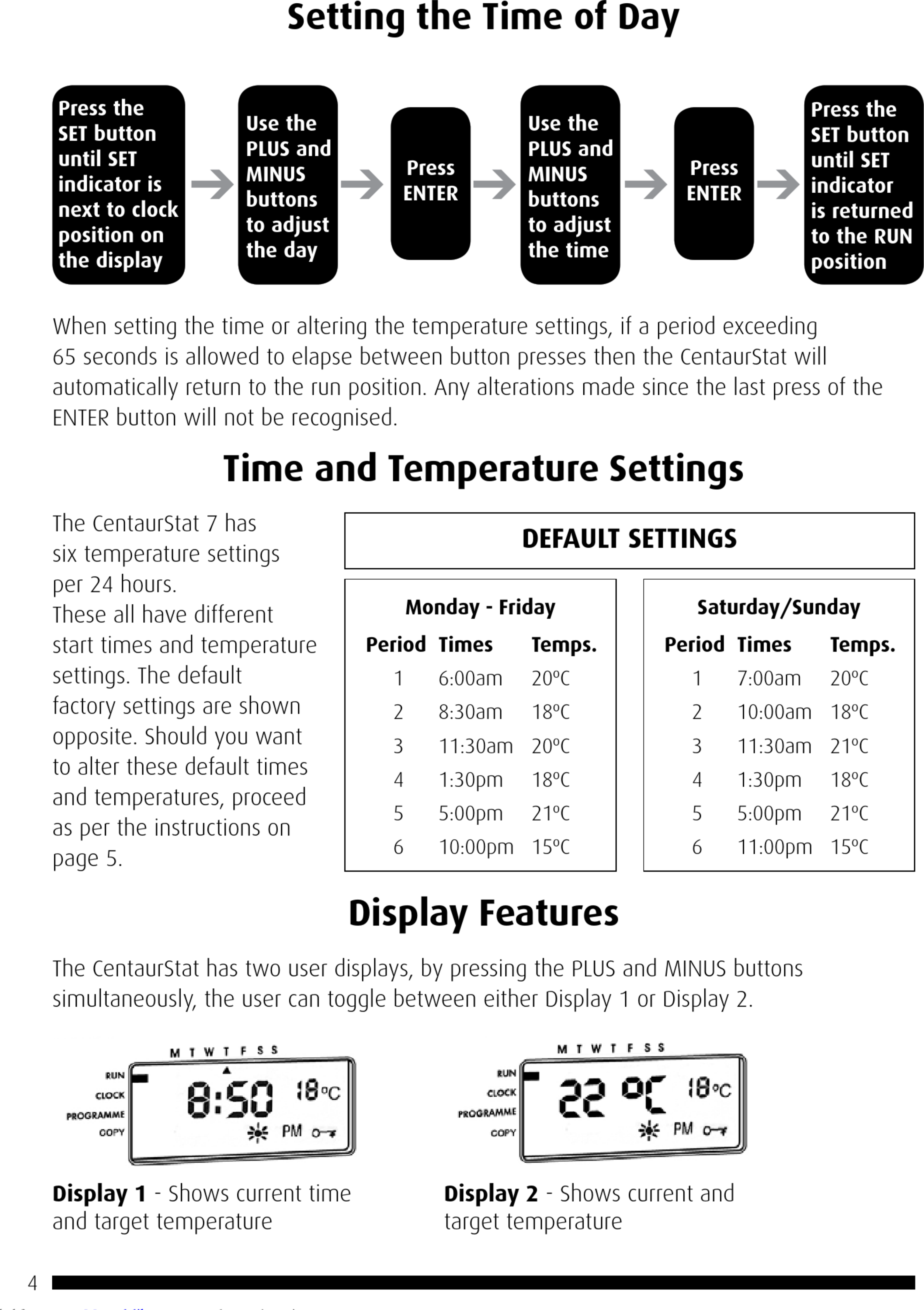Page 4 of 8 - Horstmann Horstmann-Centaurstat-7-User-Operating-Instructions-Manual-1002991 User Manual