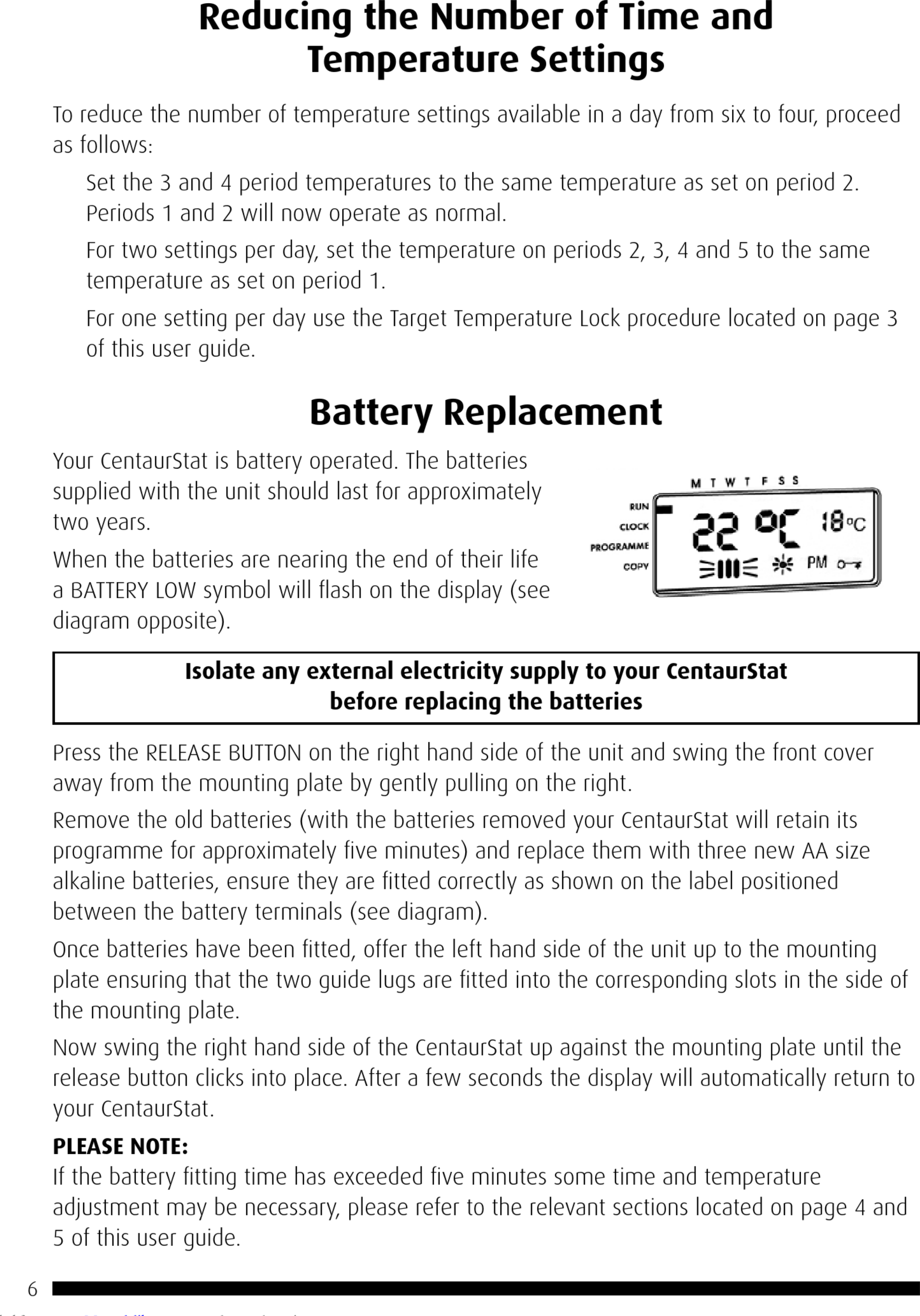Horstmann Centaurstat 7 User Operating Instructions Manual 1002991 Horstmann Centaurstat 7 User Operating Instructions Manual 1002991