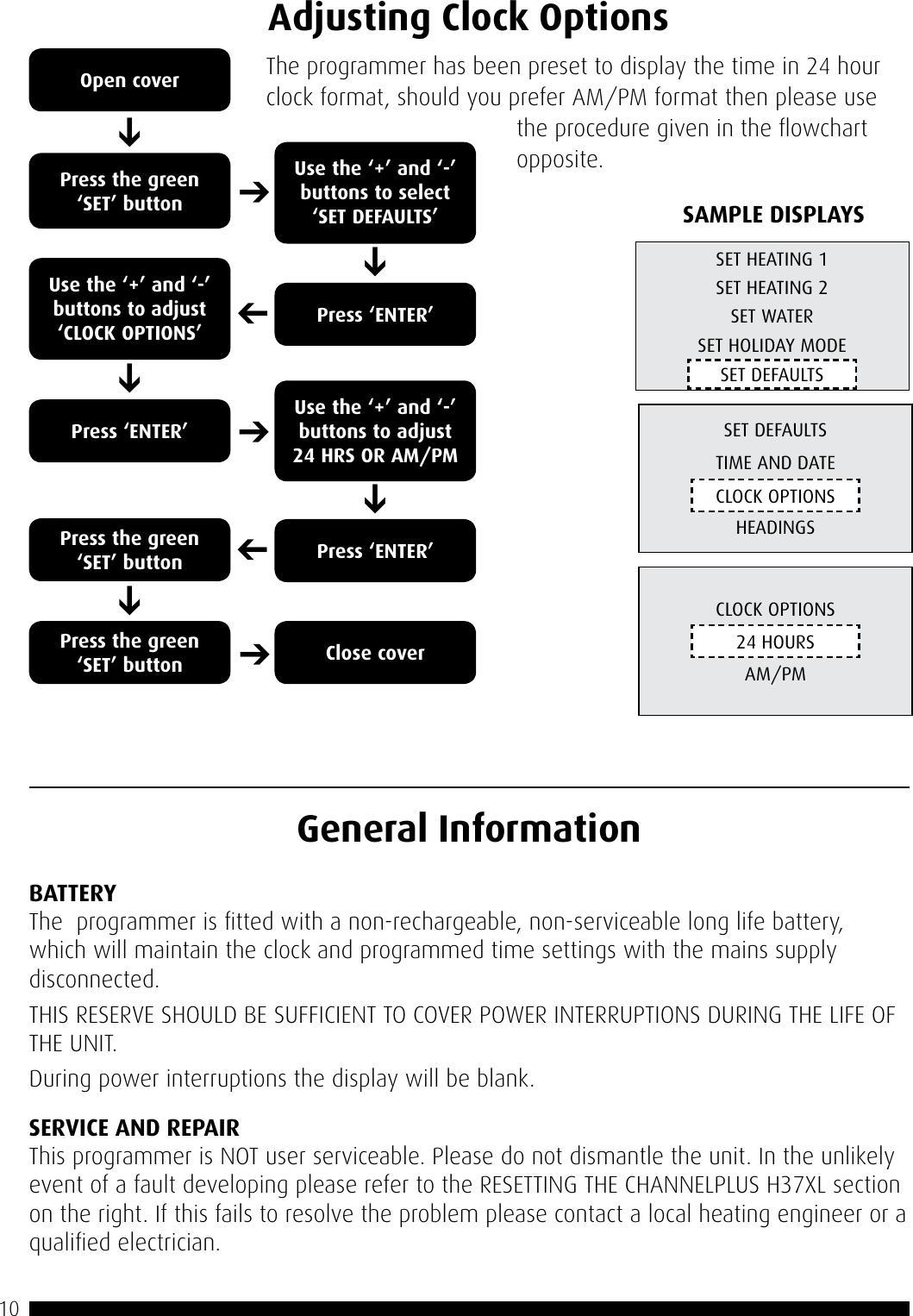 Page 10 of 12 - Horstmann Horstmann-Channelplus-H37Xl-Series-2-Users-Manual- ManualsLib - Makes It Easy To Find Manuals Online!  Horstmann-channelplus-h37xl-series-2-users-manual